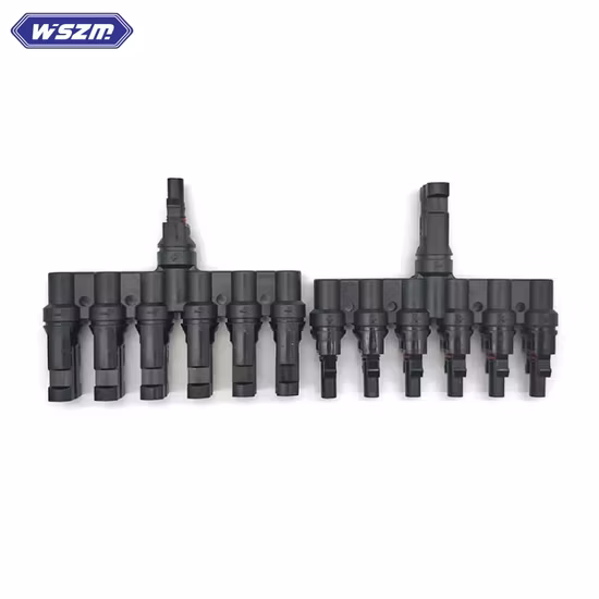 Aviation Connector Mc4 Waterproof Solar Panel T Branch IP 67 PV Cable