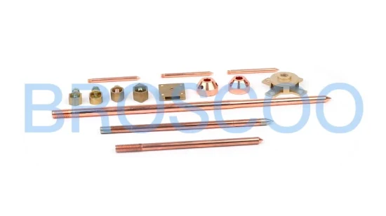 Rod to Cable Clamp C Type Copper Grounding Earthing Accessories