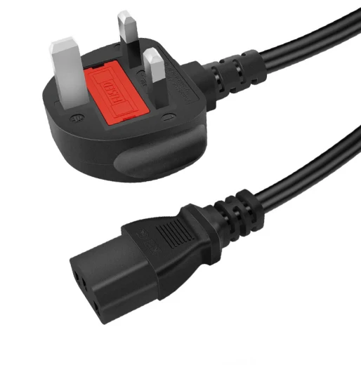 European Standard 2 Pin 3 Pin Power Cord with C13 Connector